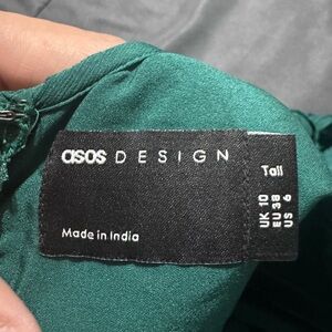 ASOS Design Green Maxi Dress